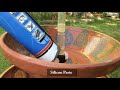 Amazing ! Easy DIY fountain using Clay saucers | Birds Bath | Garden Fountain | Great Ideas