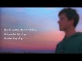 Alec Benjamin - Gotta Be A Reason [Official Lyric Video]