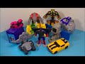 2009 TRANSFORMERS 2 REVENGE OF THE FALLEN FULL SET OF 8 BURGER KING MEAL COLLECTIBLES VIDEO REVIEW