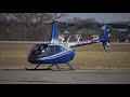 Robinson R66 Turbine Taking Off From Clarksville Regional Airport and Jet Center