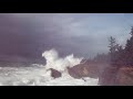 Crazy Waves At The Oregon Coast