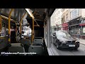 On Board an Alexander Dennis Enviro 400ER - Dame Street to Aungier Street in Dublin, Ireland