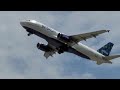 THE SPIRIT GOES MARCHING ON WITH JET BLUE  FORT LAUDERDALE AIRPORT AMAZING TAKE OFF PLANE SPOTTING