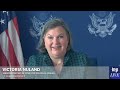 Nuland responds to Elon Musk tweet stating she’s pushing war