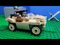 Lego World War 2 - The Battle of Saint-Côme-Du-Mont - stopmotion