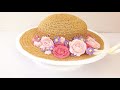 Amazing Hat Cake full of flowers