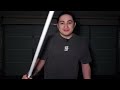 I WON THIS IN A GIVEAWAY! | SaberTheory's Luke Saber Review