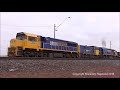 Starting EMD 8-645E and EMD 16-645E3C - Pacific National H and XR Class Locomotives (25/5/18)