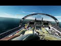 DCS VR CARRIER LAUNCH WITHOUT GROUND SUPPORT WATCH OURE TEAMMATES CLOSELY..