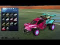My Cleanest Car Presets And Settings | Rocket League