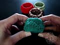 Servilleteros express al ganchillo (crochet napkin ring) -tejido para zurdos-