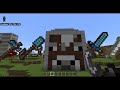 how to make cow head in mine craft