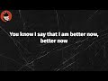 Better Now (Lyrics) - Post Malone