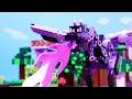 10.000 Villagers vs Mutant Wither Storm in LEGO Minecraft - Lego Stop Motion | Minecraft Animation