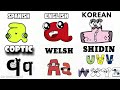 ALL Alphabet lore but it's different Alphabets (Full Version)