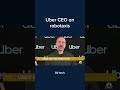 Uber CEO on robotaxis