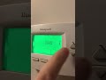 How change temperature unit between Fahrenheit and Celsius in Honeywell  Thermostat