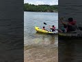 Kayaking in Prairie Creek at Beaver Lake Rogers Arkansas