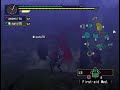 [monster hunter 1 ps2] knocking a gendrome all over the map