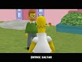 Simpsons Hit & Run *ESPAÑOL* Level 1 - Homer - Parte 1