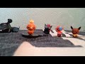 Pokemon rumble u nfc figures unboxing part 1 (4 figures)