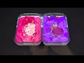 PINK and PURPLE BUTTERFLY 🦋🦋 I Mixing random into Glossy Slime I Satisfying Slime 💗