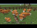 How To Make A Fox Enclosure on Minecraft! (Tutorial)