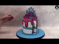 Cartoon Princess Castle Cake Trend Decorating Tutorial