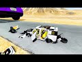 Satisfying cars vs Huge wheel crashes #479 | BeamNG drive Live