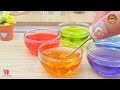 Miniature Rainbow 🍭 Mini Rainbow Cake Decorating With Chocolate Balls by Sweet Cakery