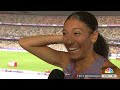 Lyles, mother show their emotions after 100m photo finish | NBC4 Washington