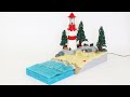 1 Hour LEGO Wave Machine w/ Ambient Beach Sounds