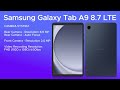 SAMSUNG GALAXY TAB A9 8.7 LTE REVIEW