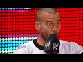 CM Punk invokes his rematch clause to face The Rock at Elimination Chamber: Raw, Jan. 28, 2013