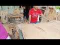 Cara repair veneer shortcore plywood 4x4 yang dilakukan terhadap veneer yang lobangnya banyak