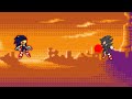 Semi Dark Sonic VS Dark Fleetway Sonic [REMAKE]