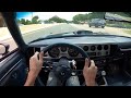 1981 Pontiac Firebird Trans Am WS6 - 400hp Crate Engine Muscle Car (POV Binaural Audio)