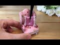 Pink Sweetheart DIY Miniature Princess Dollhouse Crafts Relaxing Satisfying Video