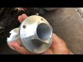 Machining an extremely complicated aluminium part | Manual machining