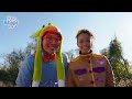 Blippi and Meekah's ROARing Dino Day with Elmo and Big Bird - Dinosaur Day with Sesame Street!