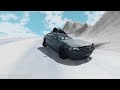 BeamNG.drive - Vehicles On An Icy Road Compilation