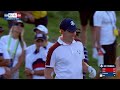 Teammates CAN'T BELIEVE Rory McIlroy Pulled Off This Chip Shot | 2023 Ryder Cup