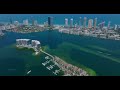 [4K] MIAMI 2024 🇺🇸 1 Hour Drone Aerial Relaxation Film | Florida FL USA United States GTA VI 6