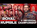 WWE ROYAL RUMBLE 2022 | EARLY MATCH CARD PREDICTIONS