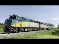 VIA Rail 15 on the Springhill Sub - June 14th, 2024