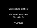 Clapton Nite at the V AC Steele 7 18 2018