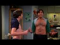 Howard and Raj feel each other's boobies TBBT 7.2