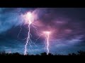Light Rain and Heavy Thunder Sounds for Sleep and Relaxation (1 Hour)