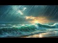 Relaxing nature sounds for stress relief | Waves Sounds, Rain Sounds