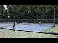 Lourdes tennis practice. Jun 21, 2022(2)